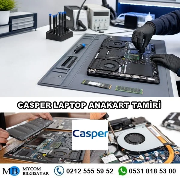Casper laptop anakart tamiri