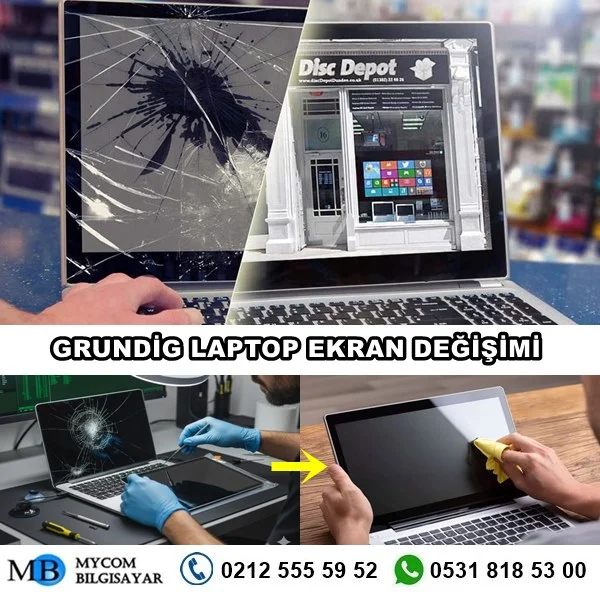 Grundig laptop ekran degişimi