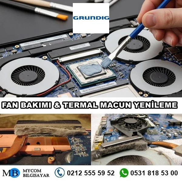 Grundig laptop fan bakımı