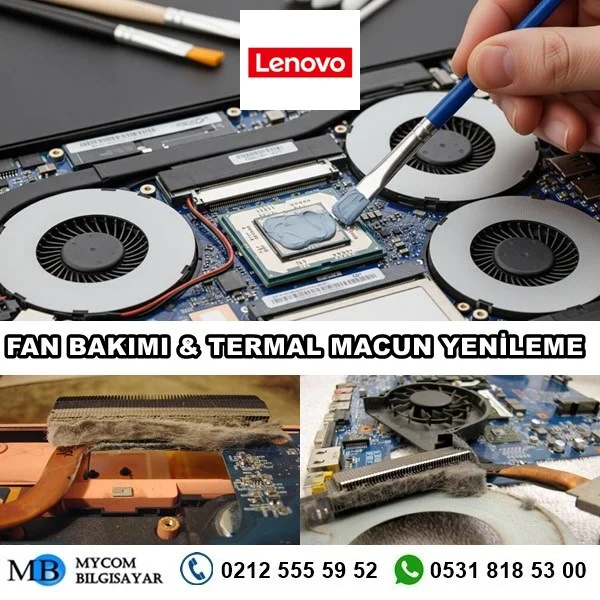 Lenovo laptop fan bakımı