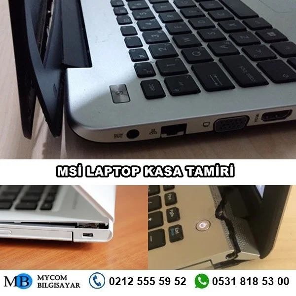 Msi laptop kasa tamiri