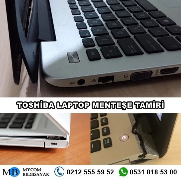 Toshiba laptop menteşe tamiri